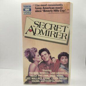Secret Admirer VHS 1985 Thorn EMI HBO Video C Thomas Howell White Clamshell